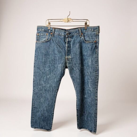 Men's Levi Strauss & Co. 501 Button Fly Jeans -- ITEM #3322 - Picture 3 of 4